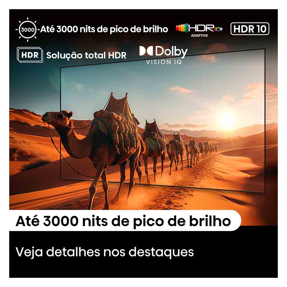 Smart TV Hisense UHD 4K Mini LED 85" Polegadas 85U8N com Wi-Fi e Bluetooth Áudio