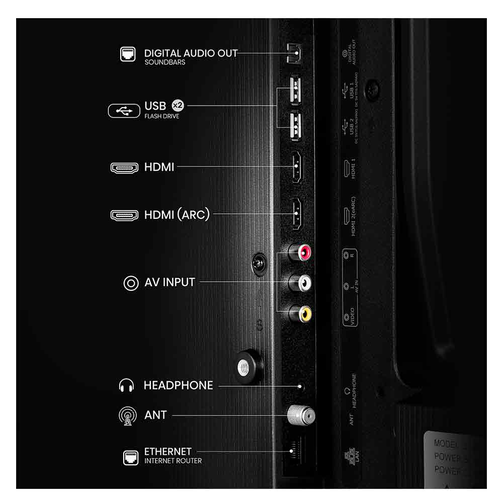 Smart TV Hisense Full HD DLED 40" Polegadas 40A4N com Sleep Timer, Entrada HDMI e Wi-Fi
