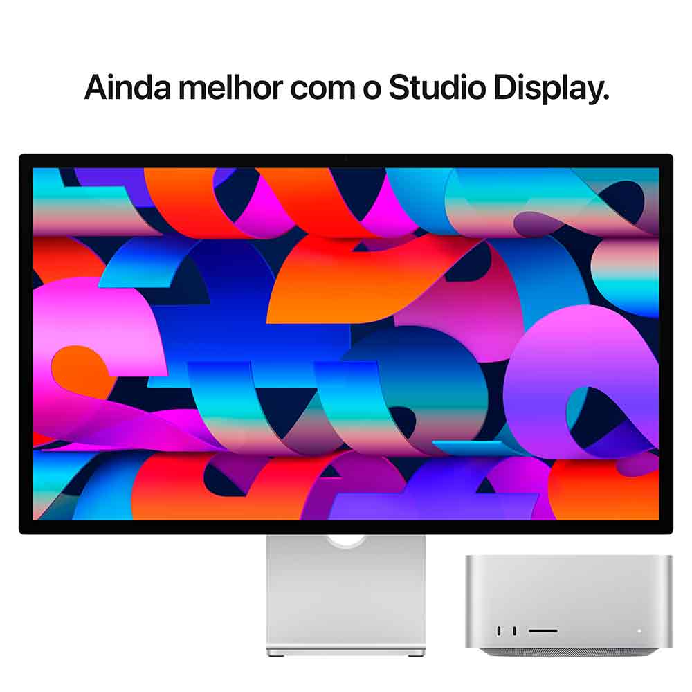 Mac Studio Apple M4 Max (36GB RAM 512GB SSD) - Prateado