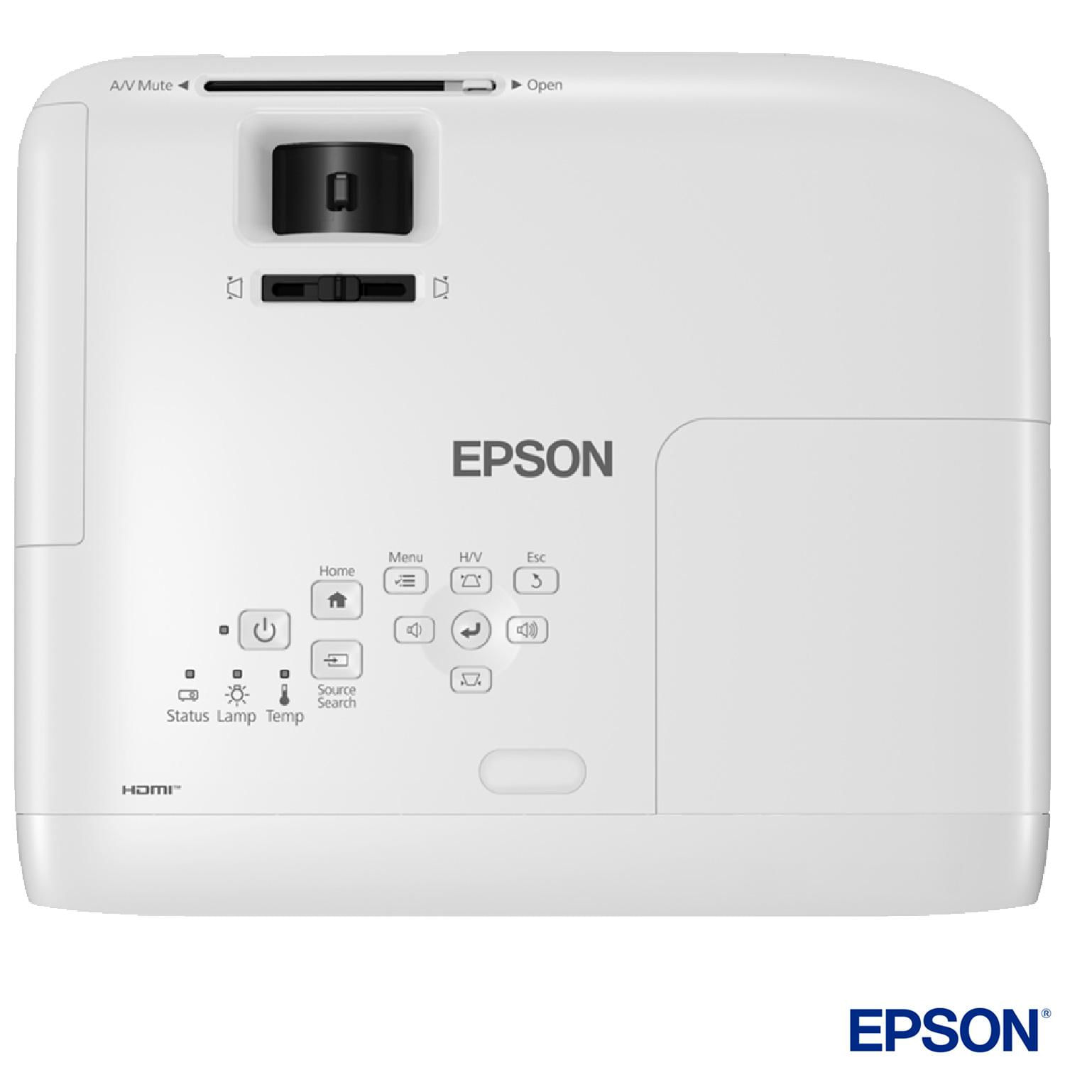 Projetor Epson PowerLite E20 3LCD com Conexão HDMI® - V11H981020