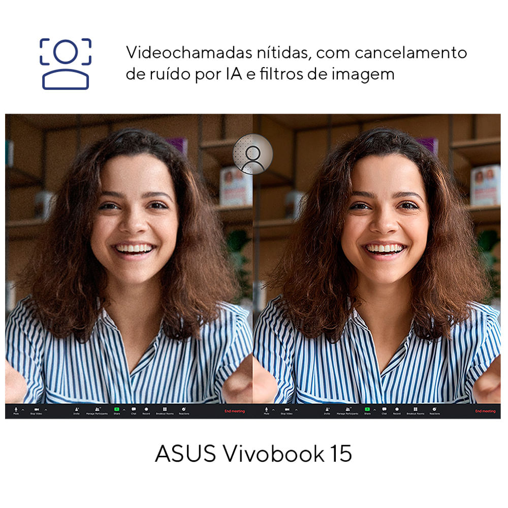 Notebook ASUS VivoBook 15, Intel Core i5, 8GB, 512GB SSD, W11 Home, 15.6'' FHD, Quiet Blue - X1504VA-NJ1743W