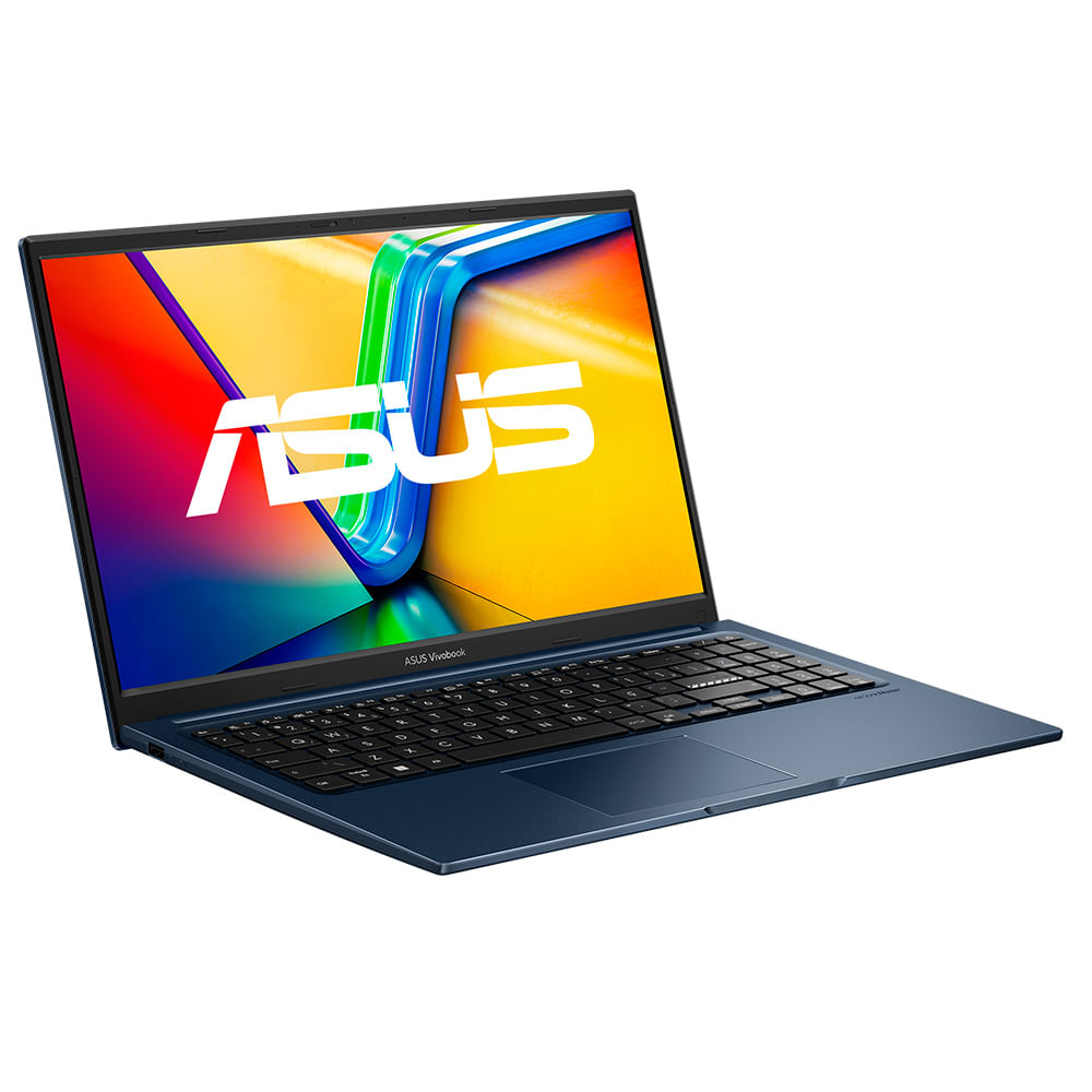 Notebook ASUS VivoBook 15, Intel Core i5, 8GB, 512GB SSD, W11 Home, 15.6'' FHD, Quiet Blue - X1504VA-NJ1743W