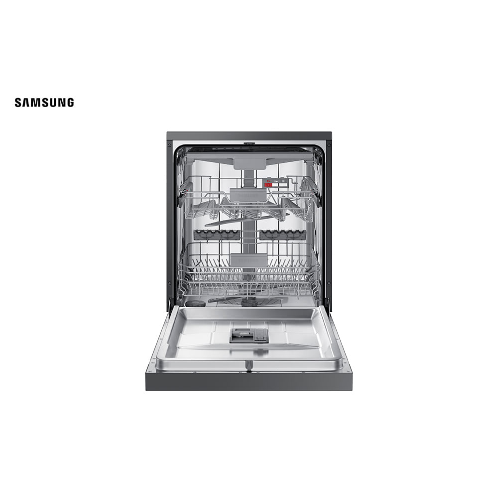 Lava Louças Samsung Black Inox com 14 Serviços e 07 Programas de Lavagem - DW60DG55