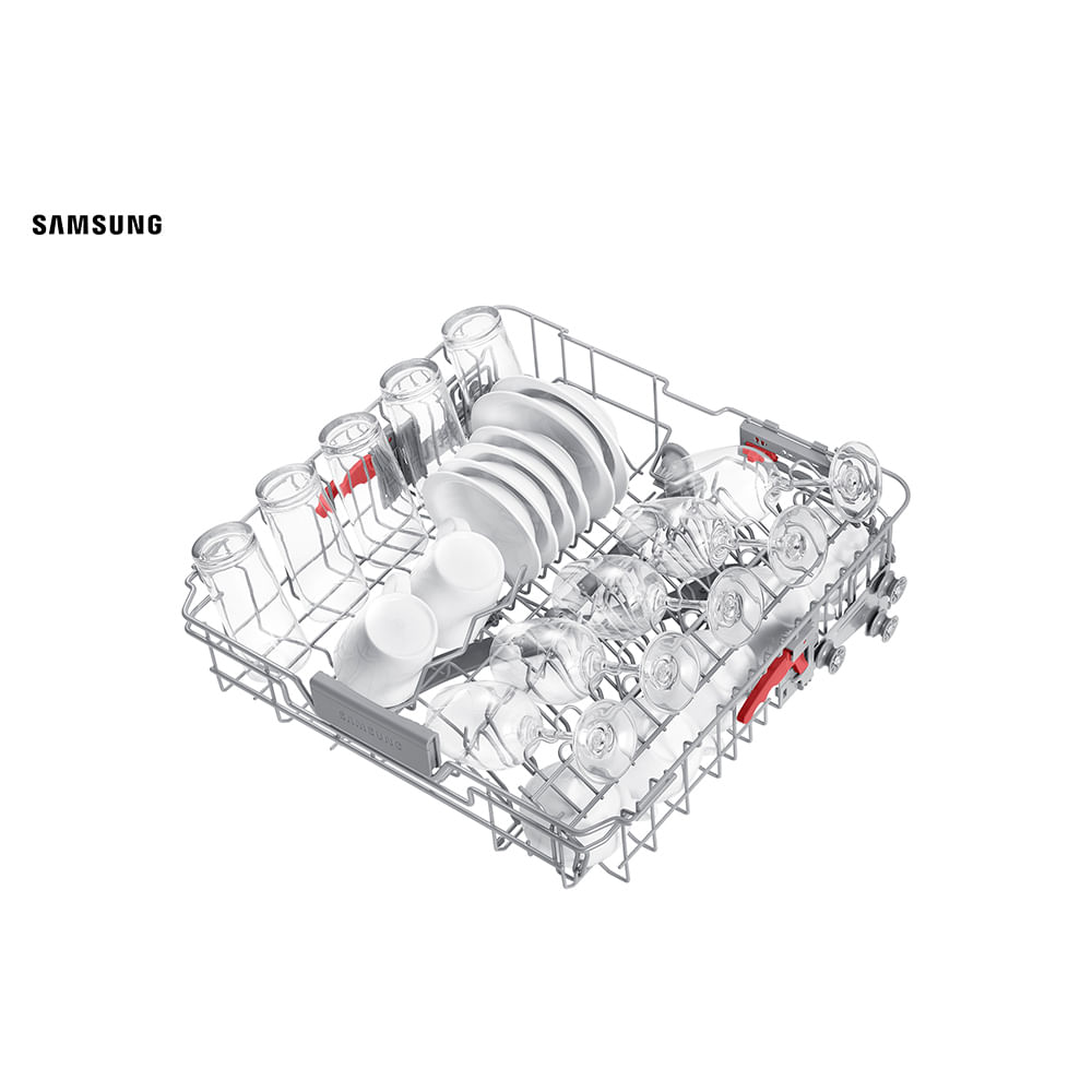 Lava Louças Samsung Black Inox com 14 Serviços e 07 Programas de Lavagem - DW60DG55