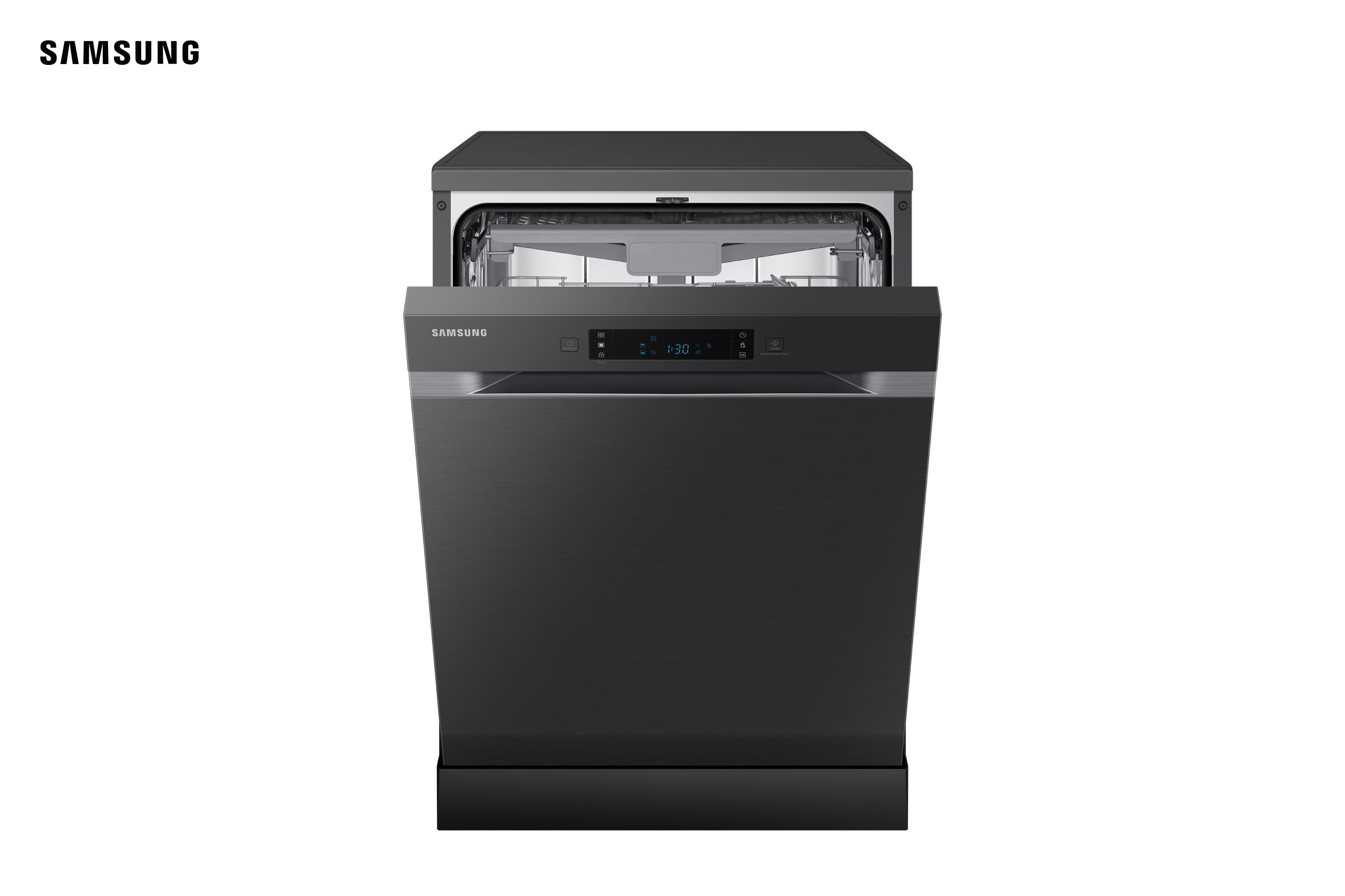 Lava Louças Samsung Black Inox com 14 Serviços e 07 Programas de Lavagem - DW60DG55