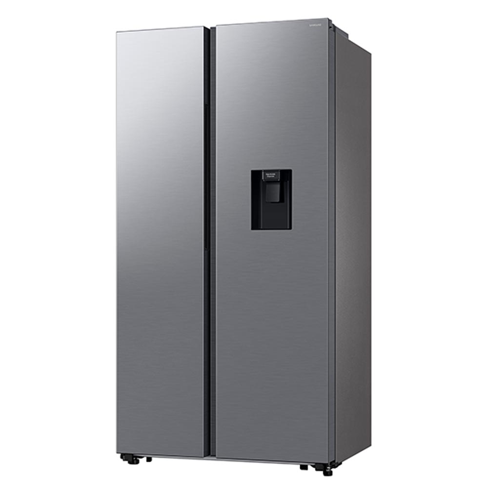 Refrigerador Side By Side Samsumg com 02 Portas Frost Free SmartThings com 560 Litros Inox Look - RS57DG4