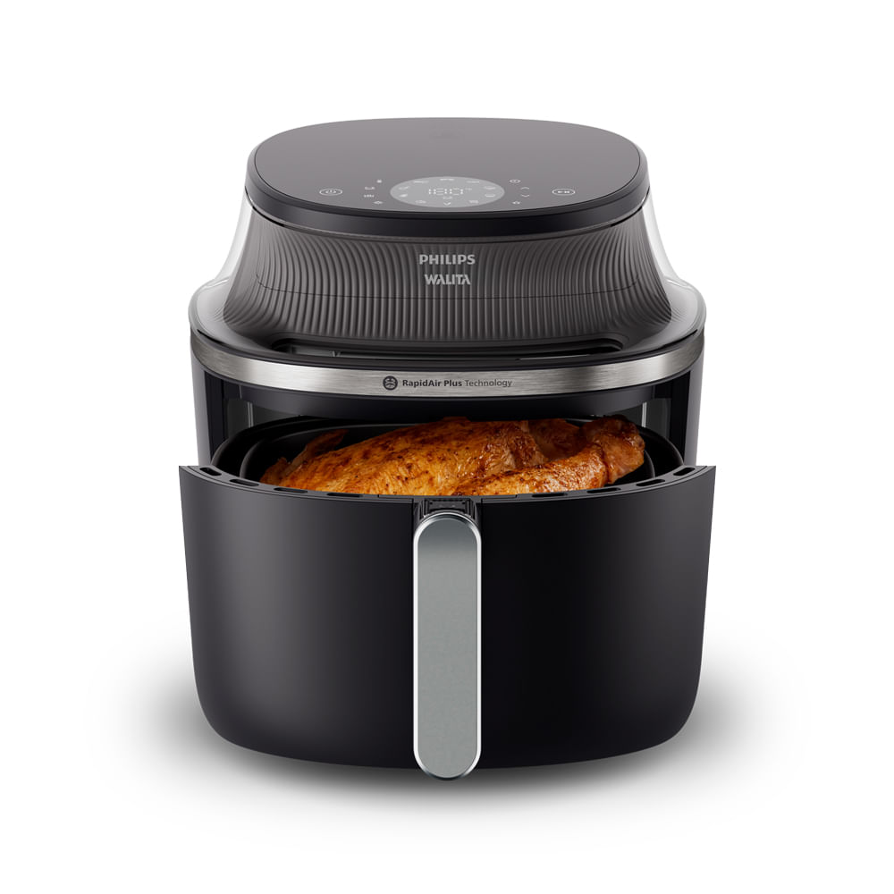 Fritadeira Airfryer  Philips Walita Série 3000 7,2L Digital com Visor 1800W