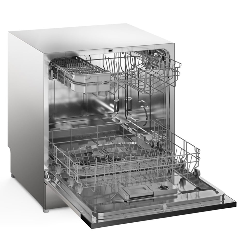 Lava-Louça Electrolux 8 Serviços Inox com Programa Lava e Seca 50' (LS08E) 127V
