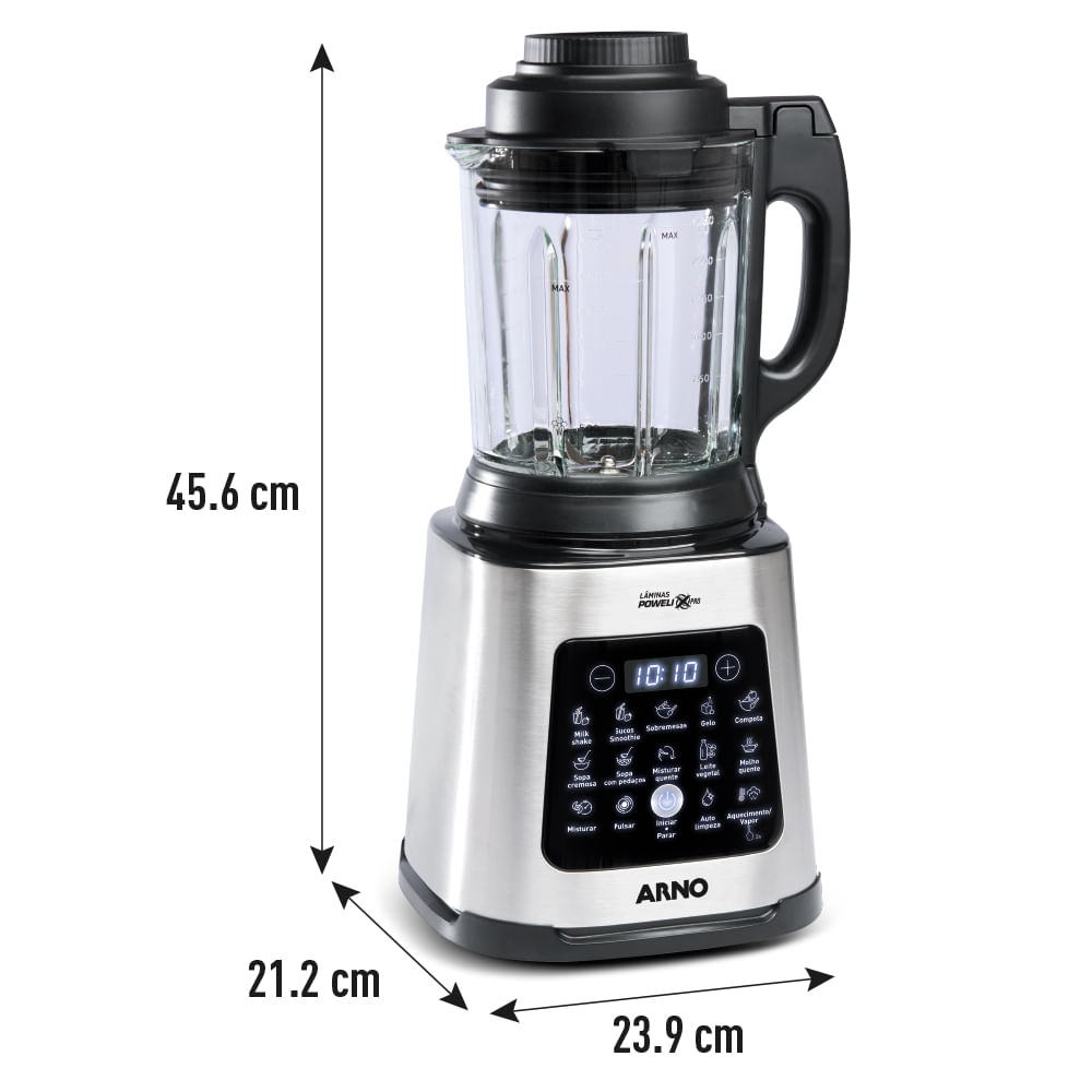 Liquidificador Arno Ultraforce Cook com 06 Lâminas e Jarra com 1,7 Litros - LN95