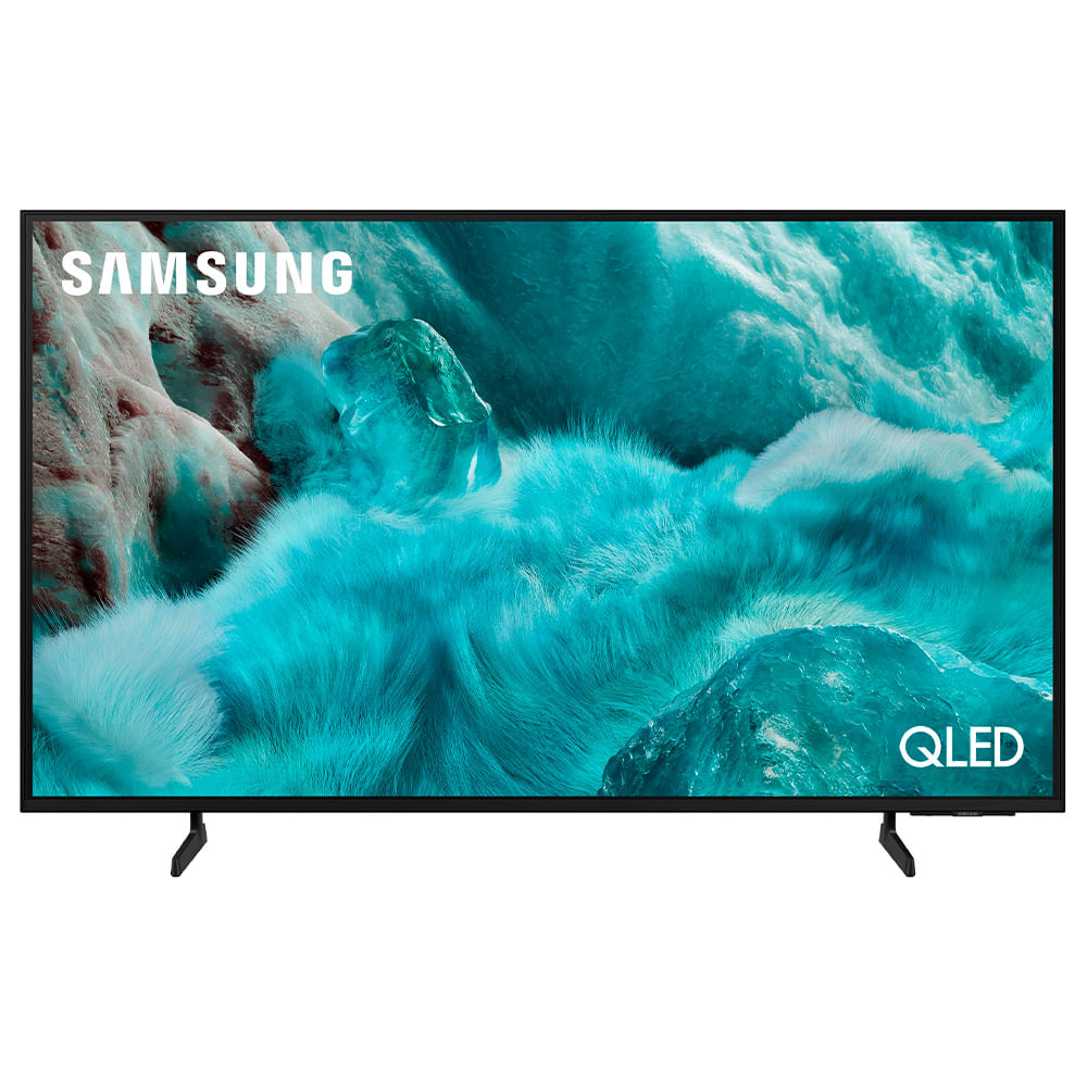Smart TV Samsung 85" Polegadas QLED 4K Q7F 2025, Processador com AI e Alexa Integrada