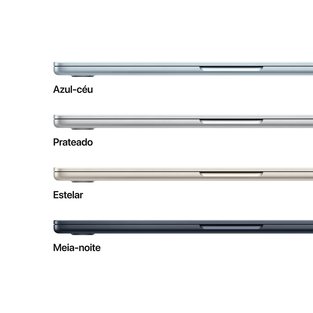 MacBook Air 15" Apple M4 (16GB RAM 256GB SSD) - Azul-céu