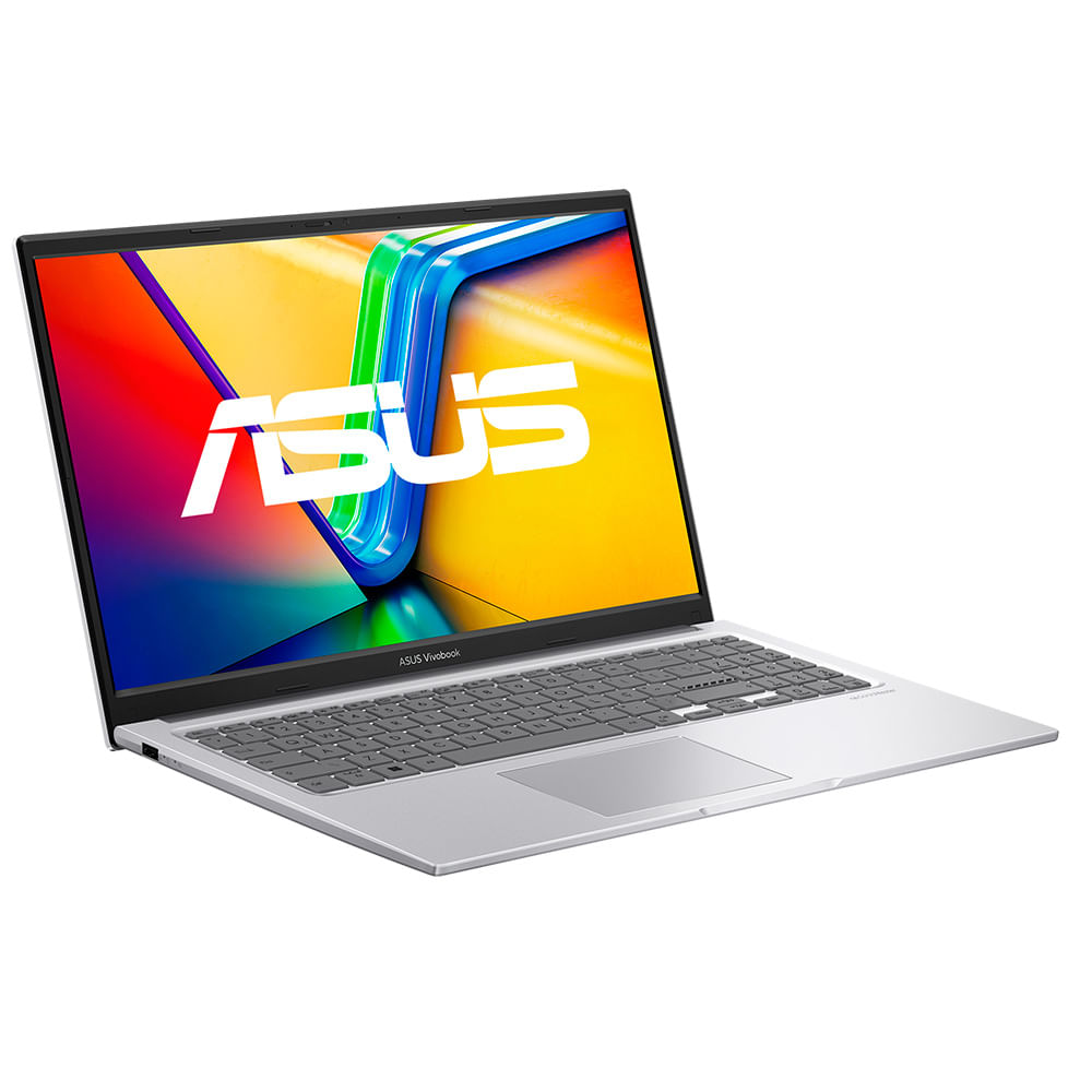 Notebook Asus VivoBook 15, Intel® Core i5 1235U, 8GB, 512GB SSD, Tela de 15,6" FHD, Cool Silver - X1504ZA-NJ986W
