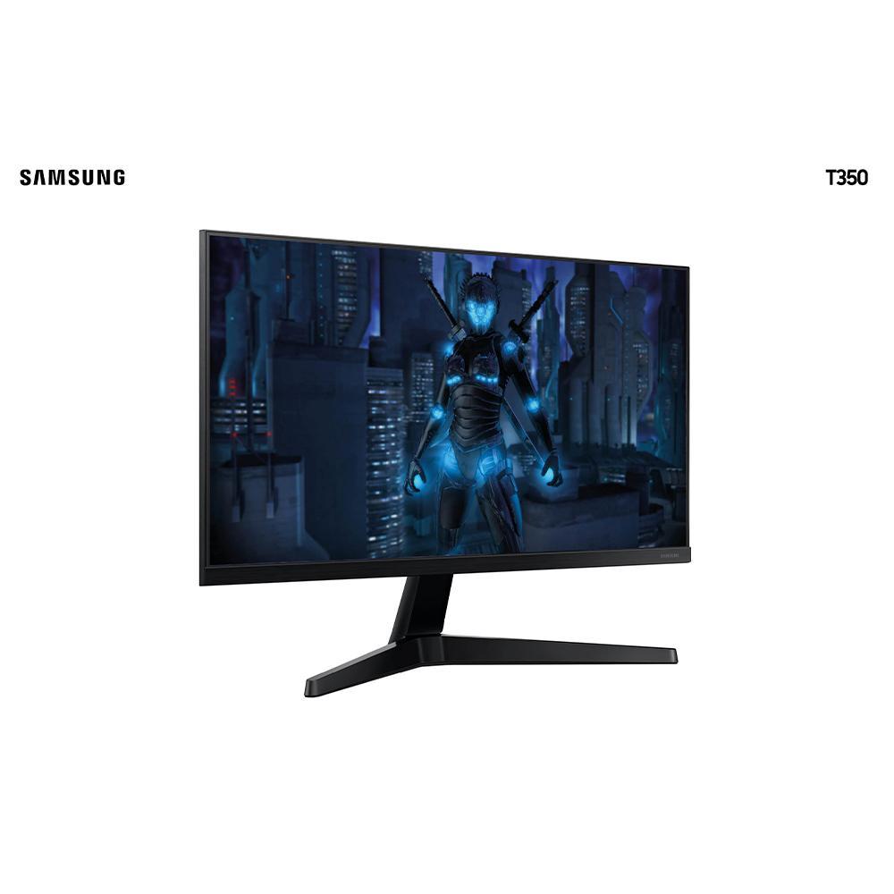 Monitor Gamer T350 24” Samsung FHD, 75Hz, HDMI, VGA, Freesync - LF24T350FHLMZD