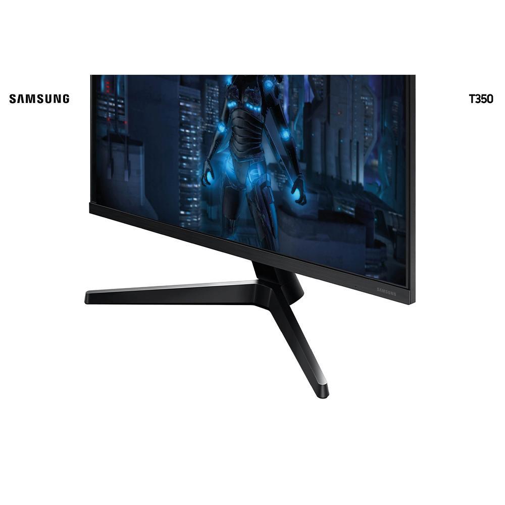 Monitor Gamer T350 24” Samsung FHD, 75Hz, HDMI, VGA, Freesync - LF24T350FHLMZD