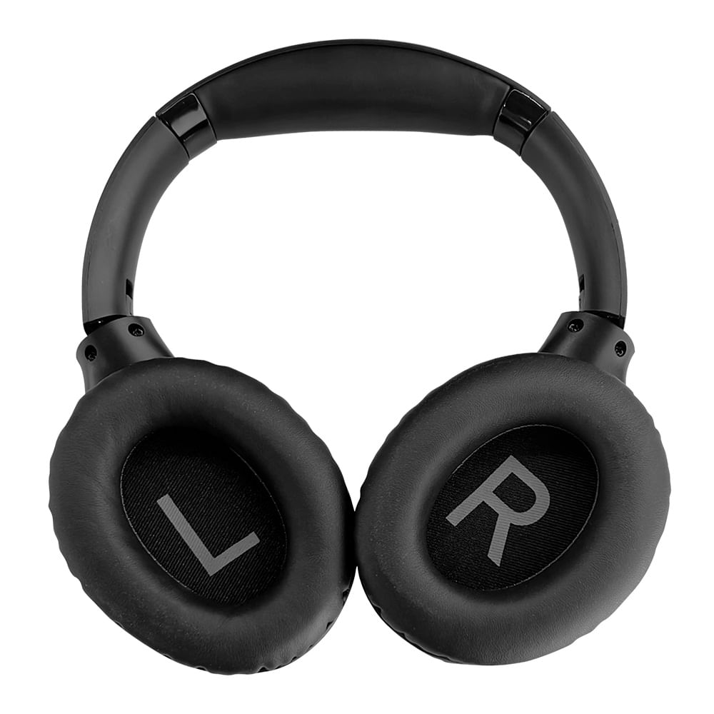 Fone de Ouvido sem Fio Geonav AerMood Over-Ear com Bluetooth Preto - AER14