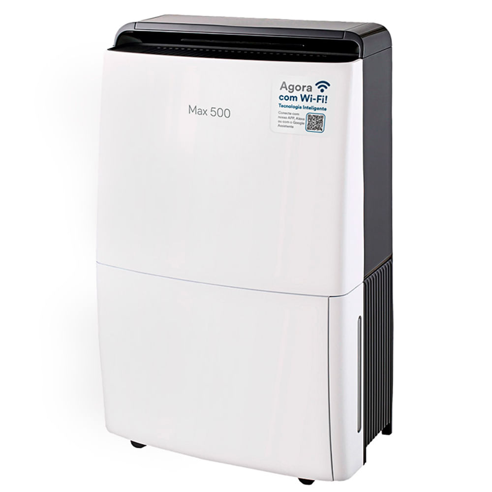 Desumidificador de Ar Desidrat Max 500 com Wi-Fi Branco