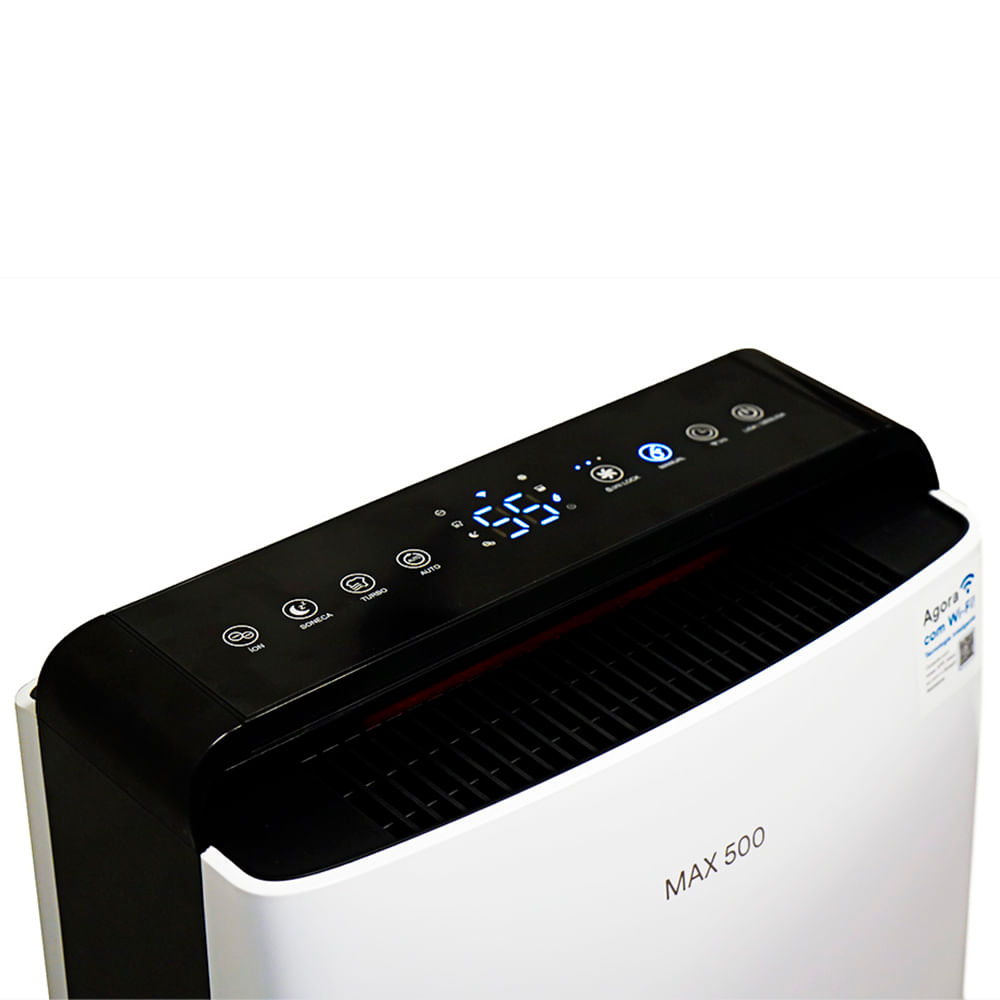 Desumidificador de Ar Desidrat Max 500 com Wi-Fi Branco