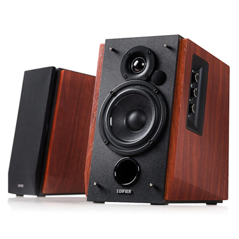 Monitor de Áudio R1700BT Bluetooth 66W RMS EDIFIER - Madeira