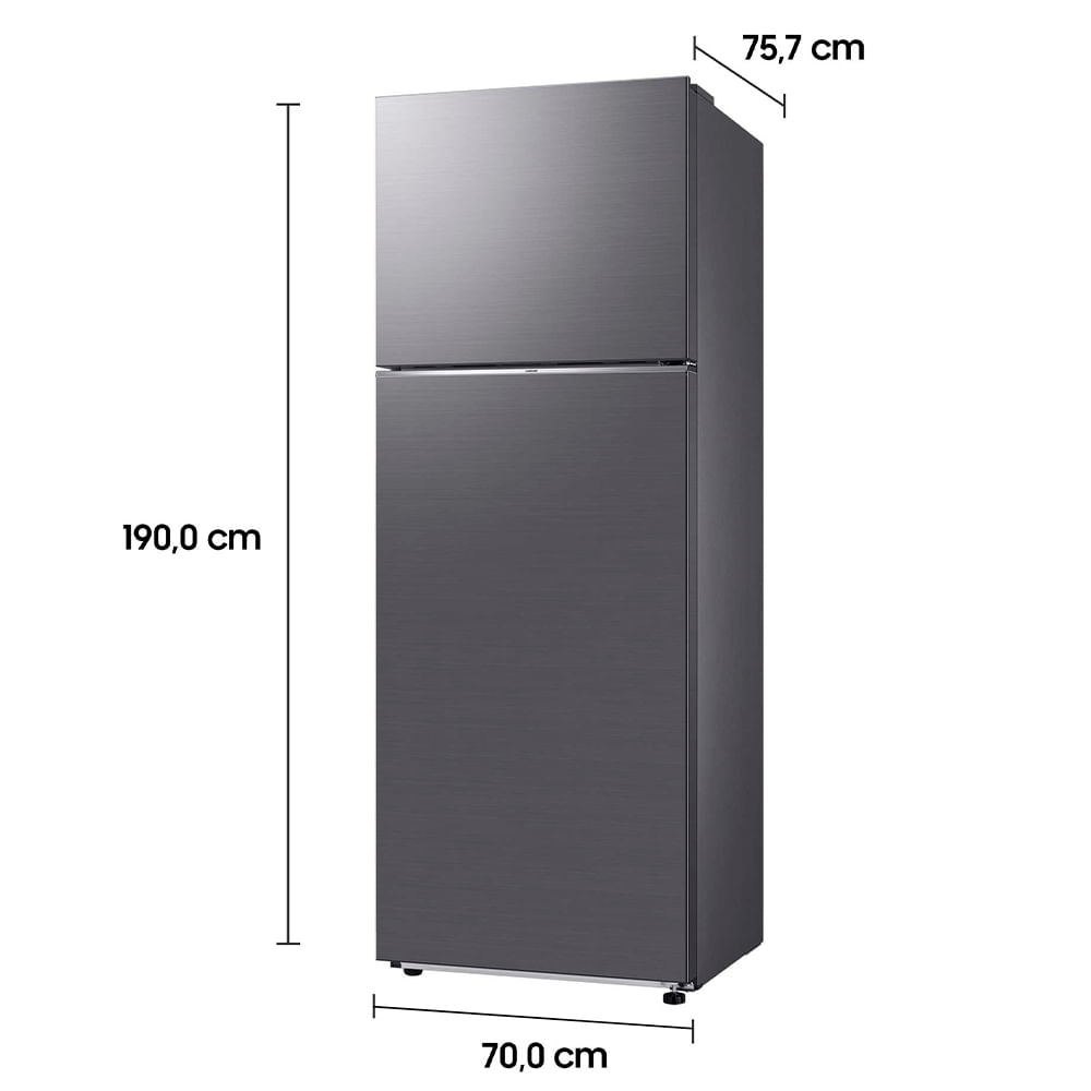 Refrigerador Duplex Evolution SmartThings Samsung Frost Free com 518 Litros Inox Look - RT53DG6650S9FZ