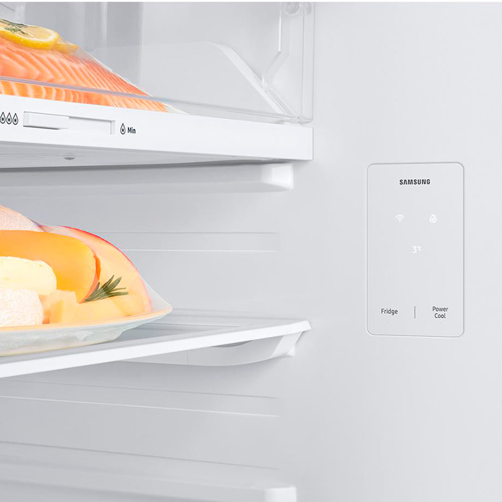 Refrigerador Duplex Evolution SmartThings Samsung Frost Free com 518 Litros Inox Look - RT53DG6650S9FZ