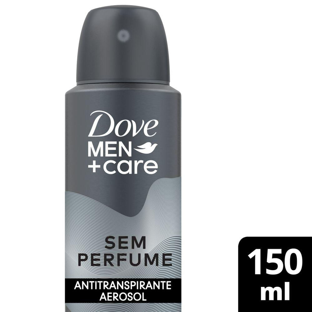 Desodorante Antitranspirante Aerossol Dove sem Perfume 150ml