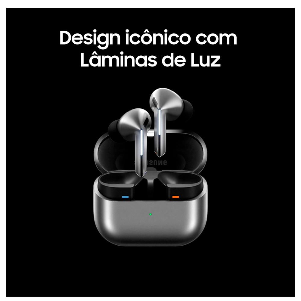 Fone de Ouvido Samsung Galaxy Buds3 Pro Branco - SM-R630