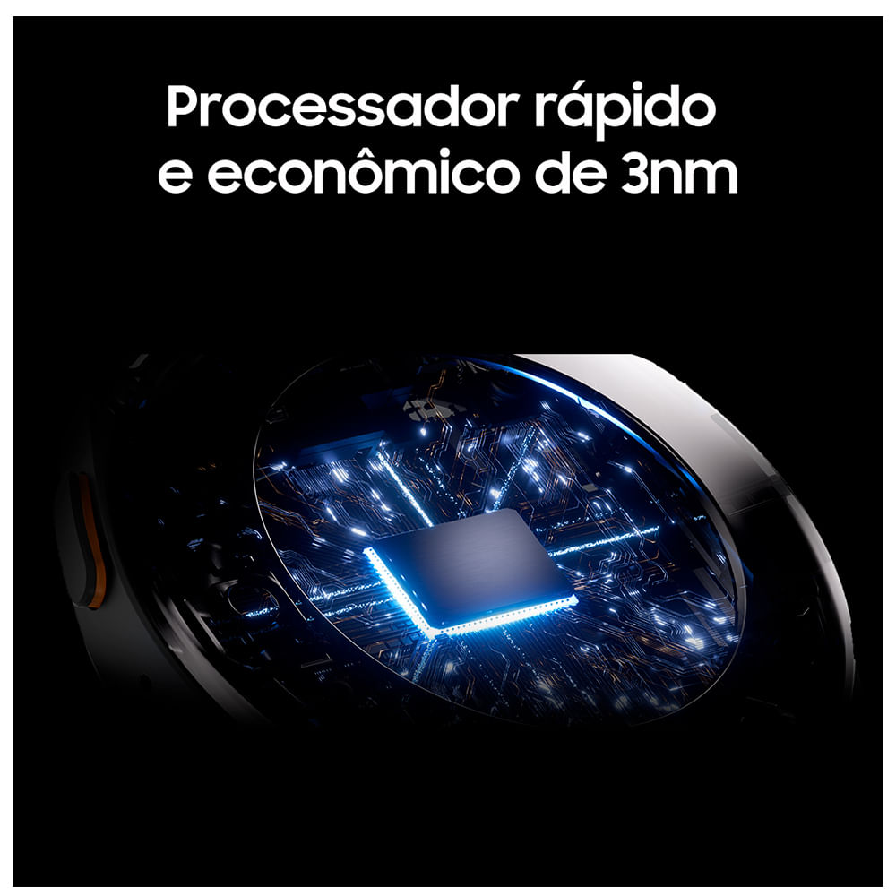 Galaxy Watch 7 LTE 40mm Samsung Creme com 1,31", 4G e 32GB
