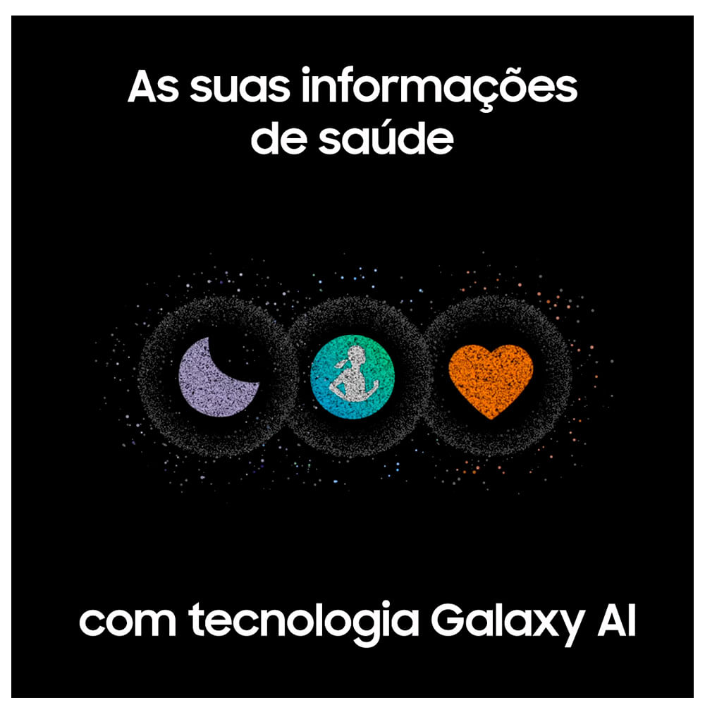 Galaxy Watch 7 LTE 40mm Samsung Creme com 1,31", 4G e 32GB