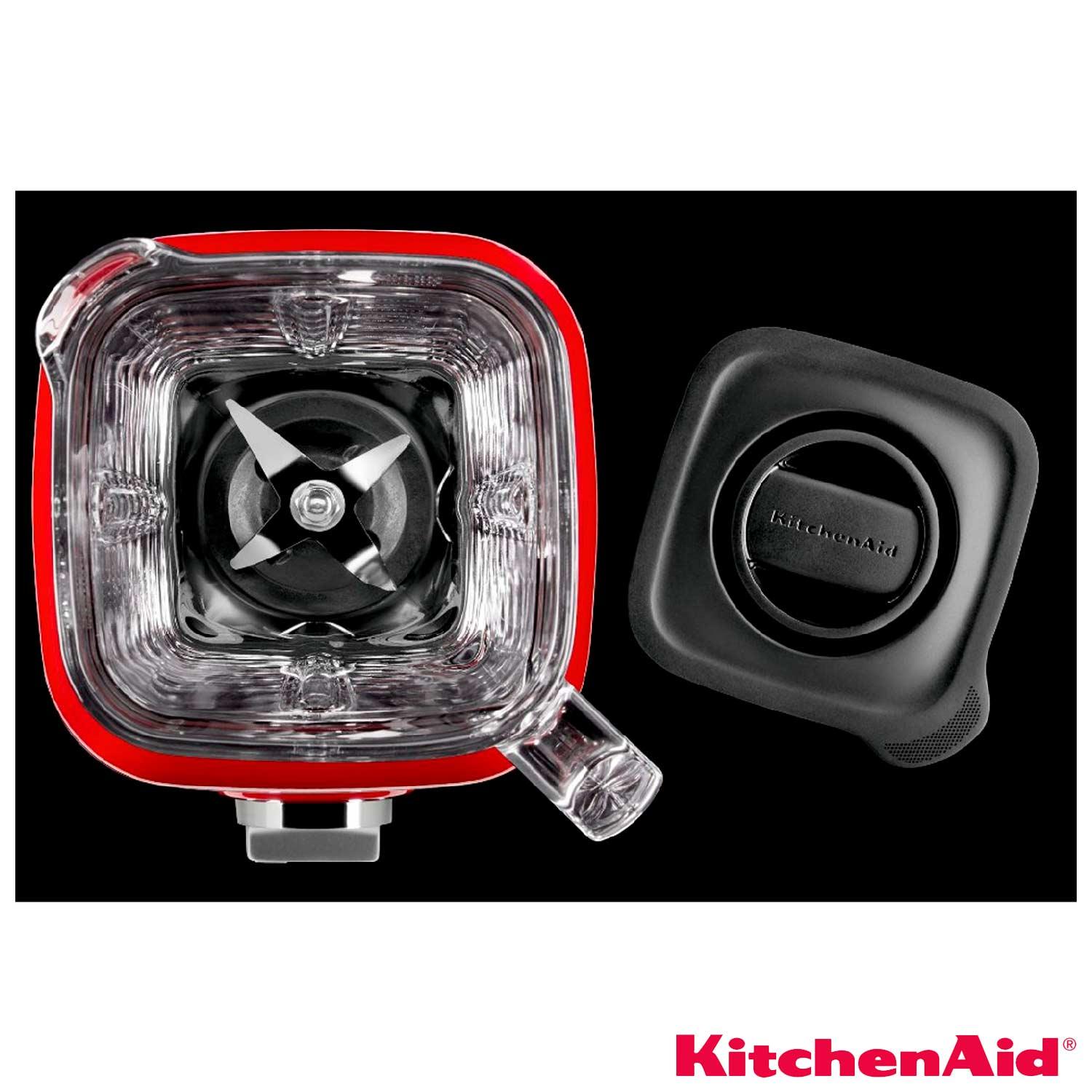 Liquidificador KitchenAid com 05 Velocidades e Jarra com 1,7 Litros Empire Red - K400