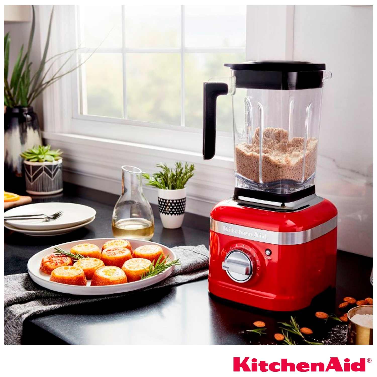 Liquidificador KitchenAid com 05 Velocidades e Jarra com 1,7 Litros Empire Red - K400