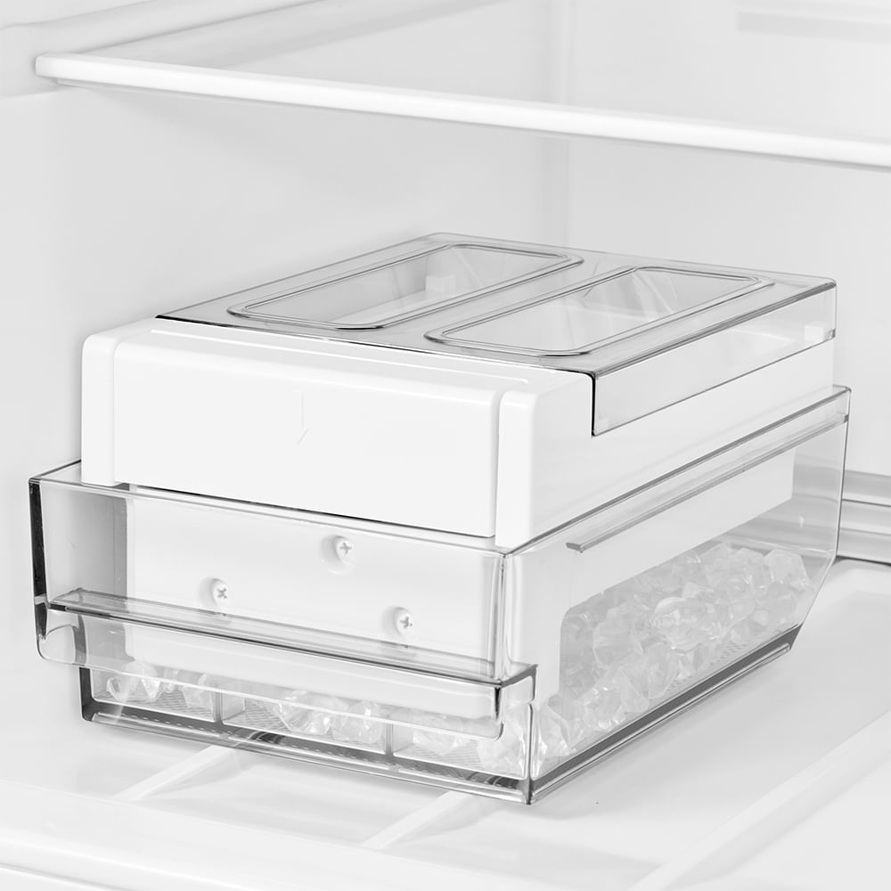 Refrigerador de 02 Portas Midea Inverse Frost Free com 416 Litros Inverter Branco Bivolt - MDRB593FGD013