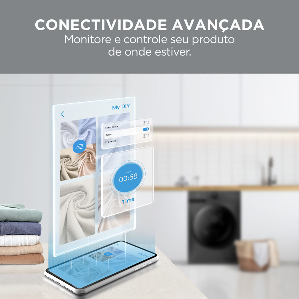 Refrigerador de 02 Portas Midea Inverse Frost Free com 416 Litros Inverter Branco Bivolt - MDRB593FGD013