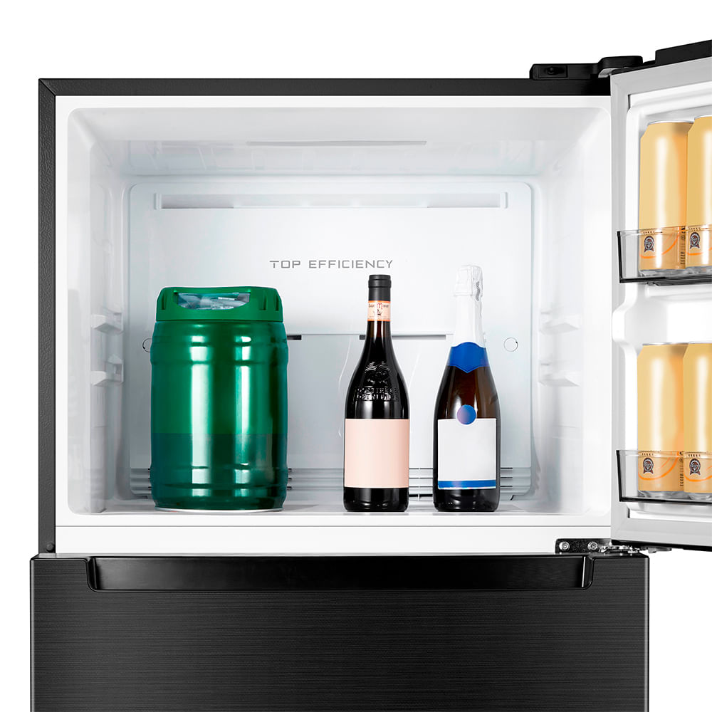 Refrigerador Duplex Flexi-Volt Smart Midea Inverter Frost Free com 491 Litros Preto Bivolt - MD-RT650EVDDX3