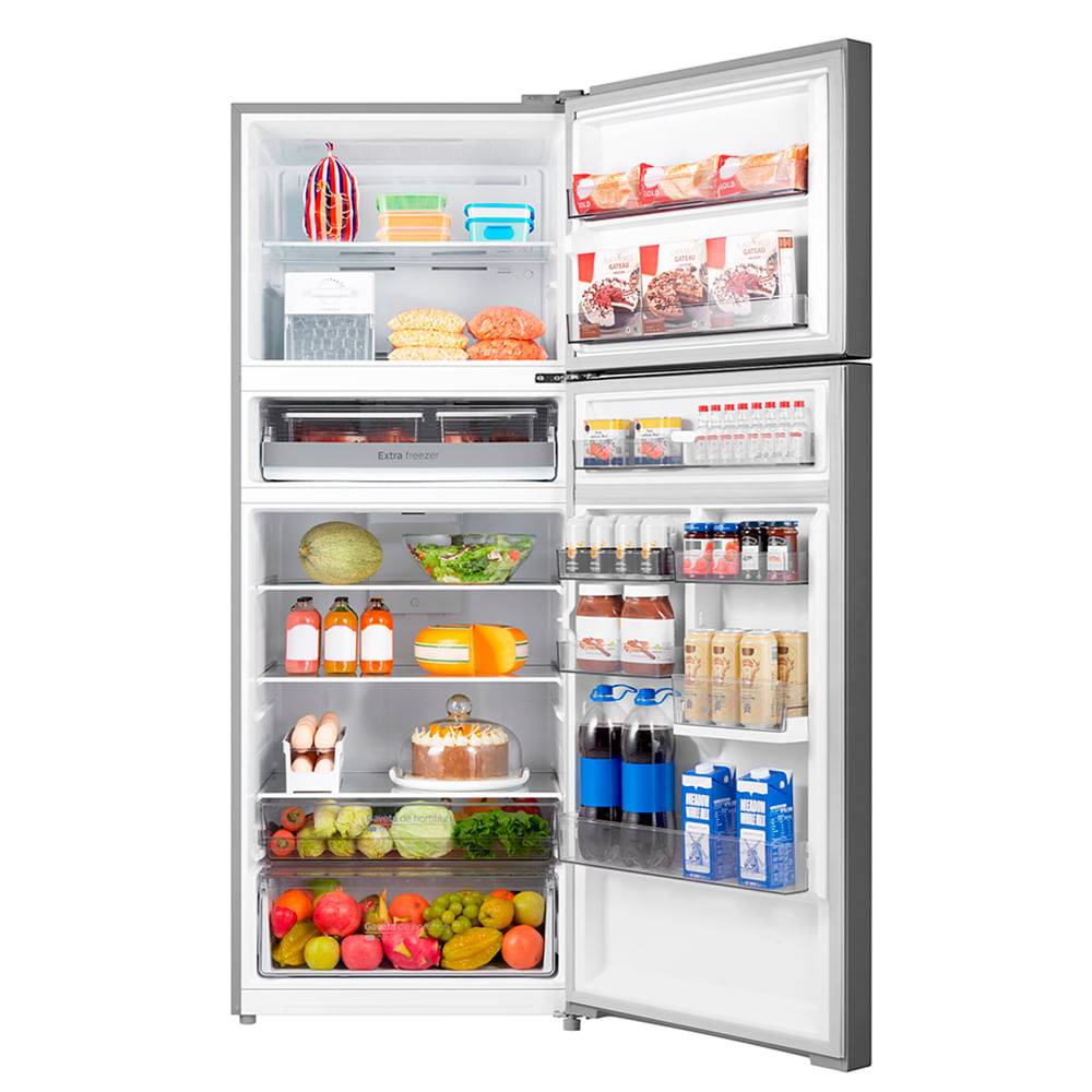 Refrigerador Duplex Flexi-Volt Smart Midea Inverter Frost Free com 491 Litros Preto Bivolt - MD-RT650EVDDX3