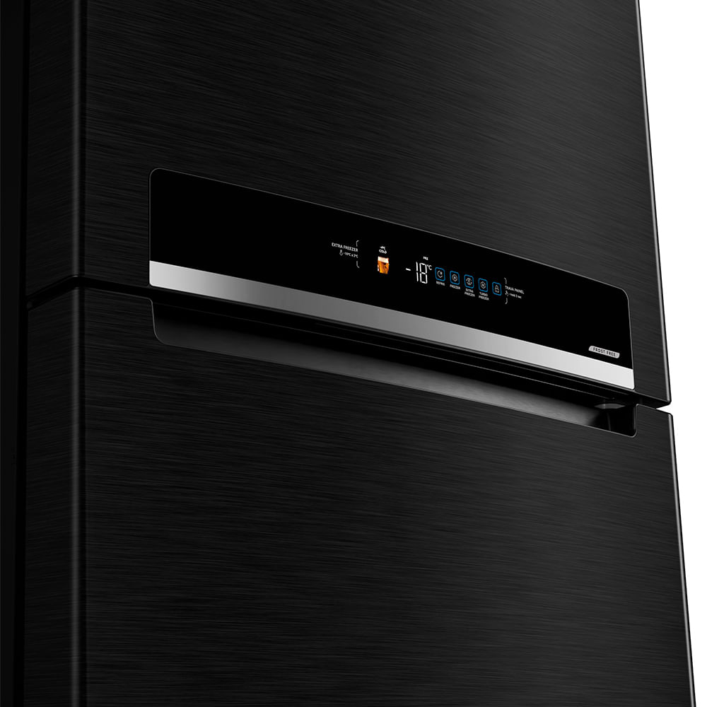 Refrigerador Duplex Flexi-Volt Smart Midea Inverter Frost Free com 491 Litros Preto Bivolt - MD-RT650EVDDX3