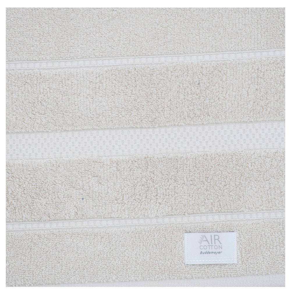 Jogo de Toalhas de Banho Gigante Vision Dual AIR com 05 Peças Algodão Bege - Buddemeyer