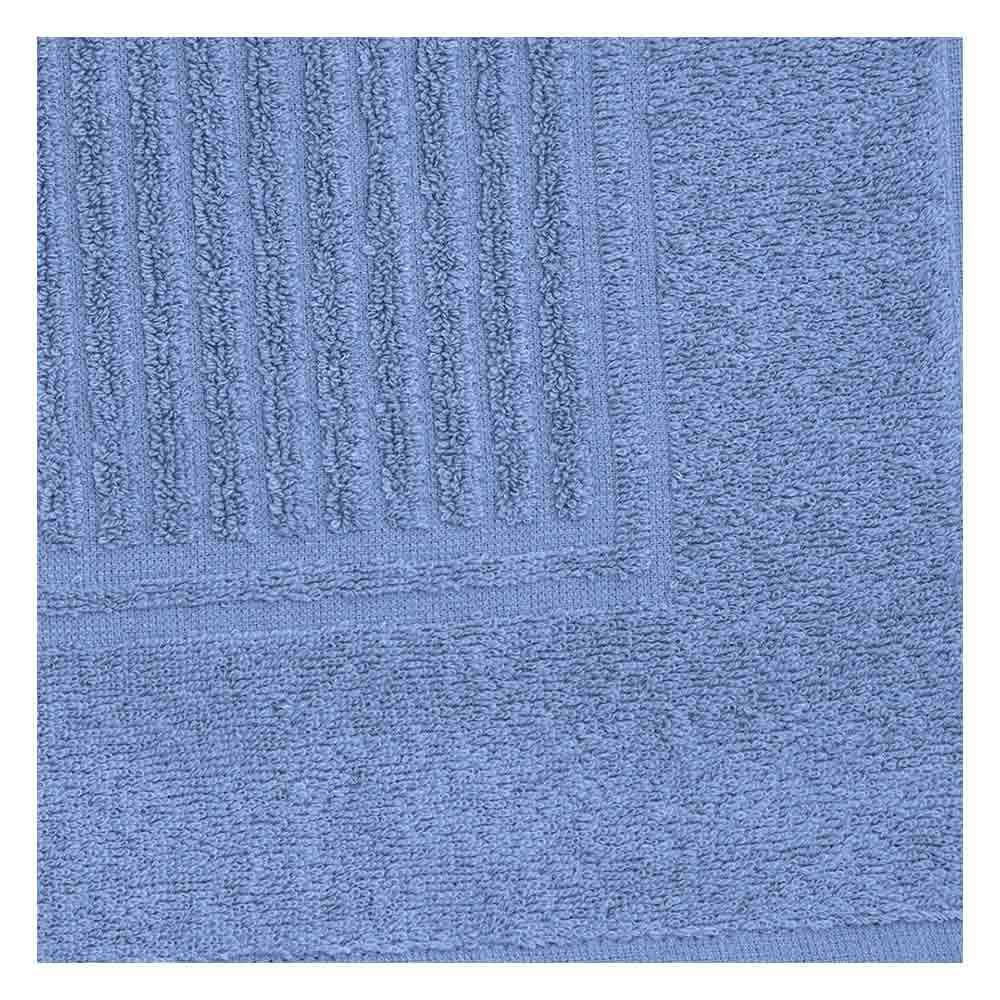 Jogo de Toalhas Hannah Intense Air de Banho com 05 Peças Branco e Azul - Buddemeyer