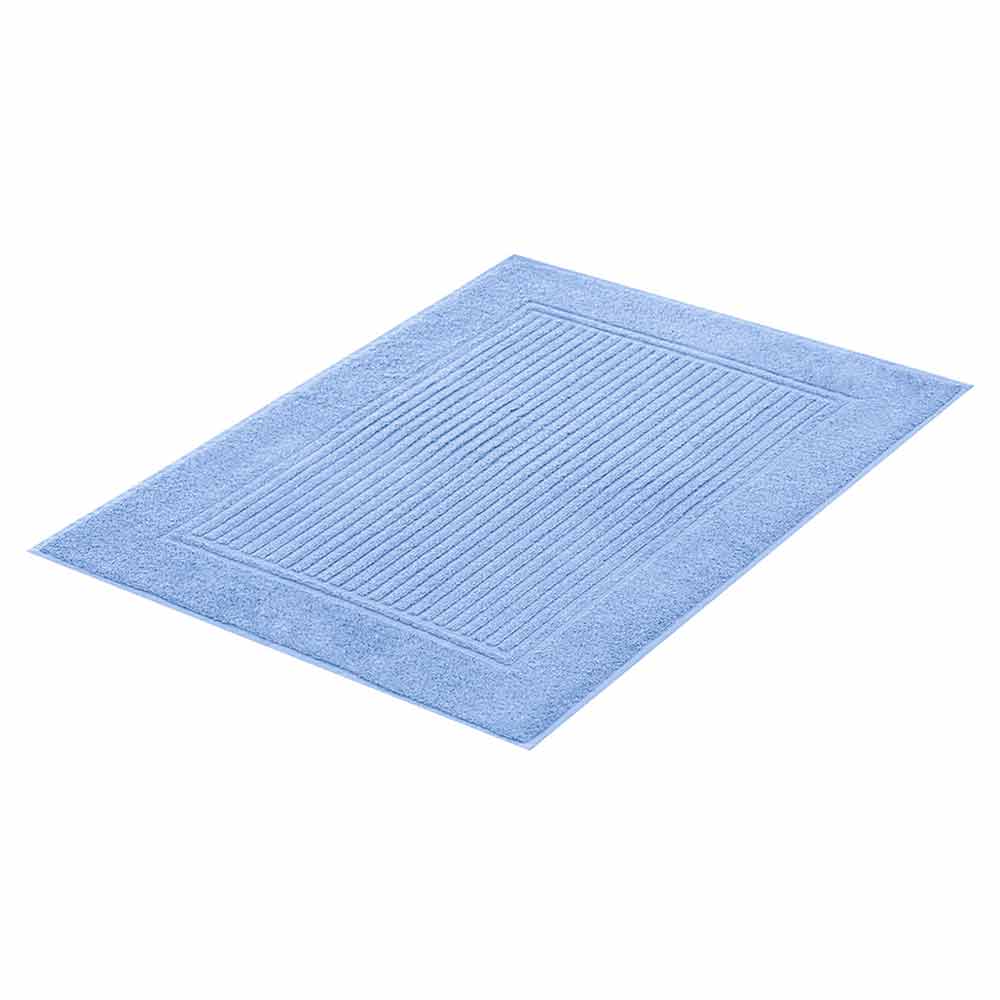 Jogo de Toalhas Hannah Intense Air de Banho com 05 Peças Branco e Azul - Buddemeyer