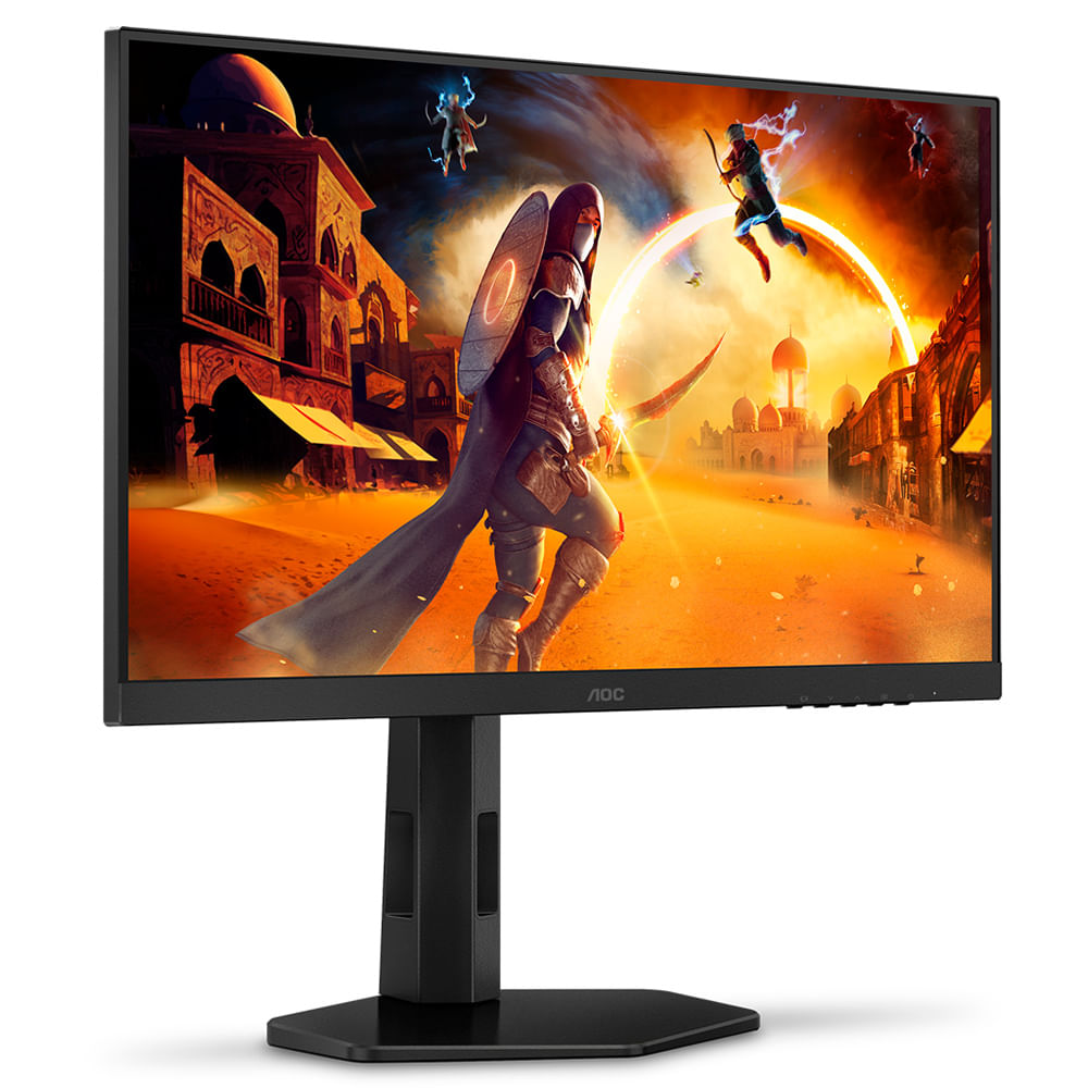 Monitor Gamer AOC 24" 180Hz 0,5ms IPS Ajuste de Altura 24G4/P