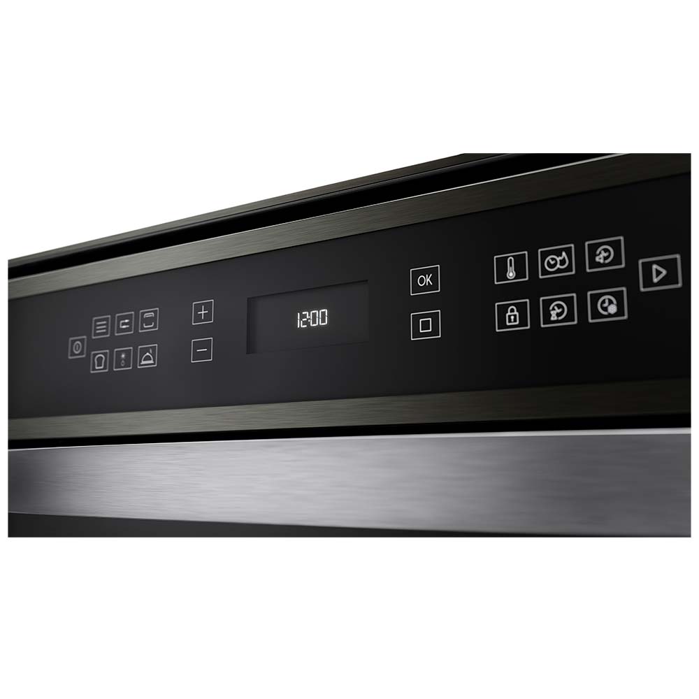 Forno Elétrico de Embutir Brastemp Eclipse Collection com 84 Litros de Capacidade, Grill Black Inox - BOT84AP