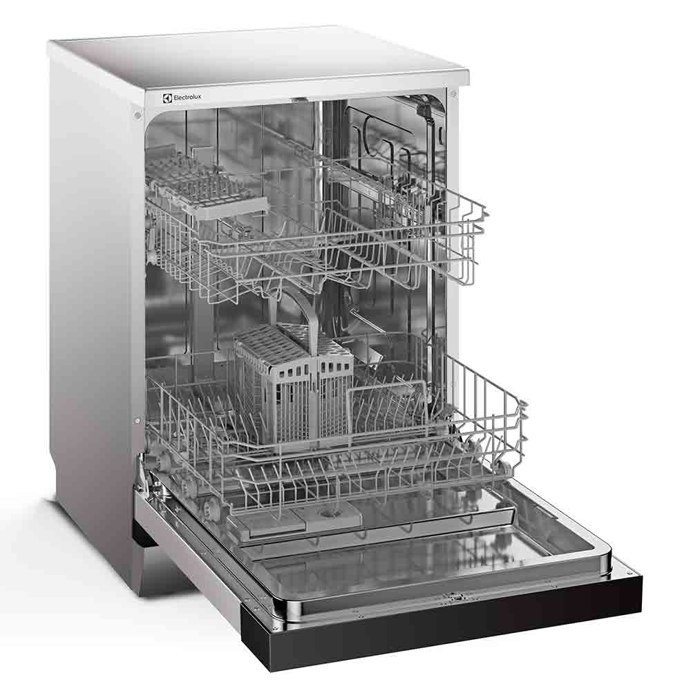 Lava-Louça Electrolux 14 Serviços Inox com Programa Lava e Seca 50' LS14E 220V