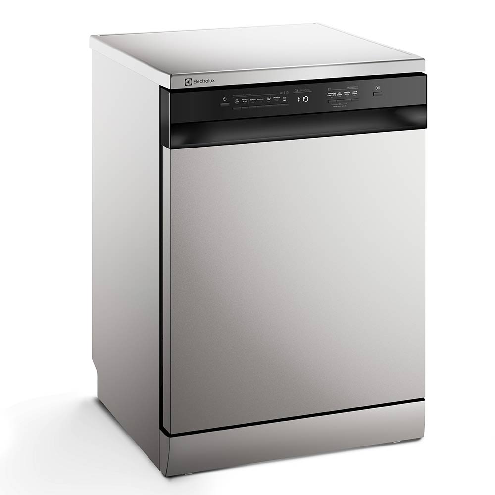 Lava-Louça Electrolux 14 Serviços Inox com Programa Lava e Seca 50' LS14E 220V