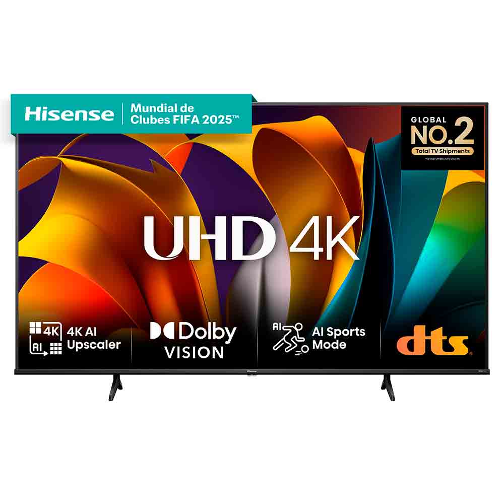 Smart TV Hisense DLED 4K 70" Polegadas 70A51HUV com LED Sleep Timer, Entrada HDMI e Wi-fi