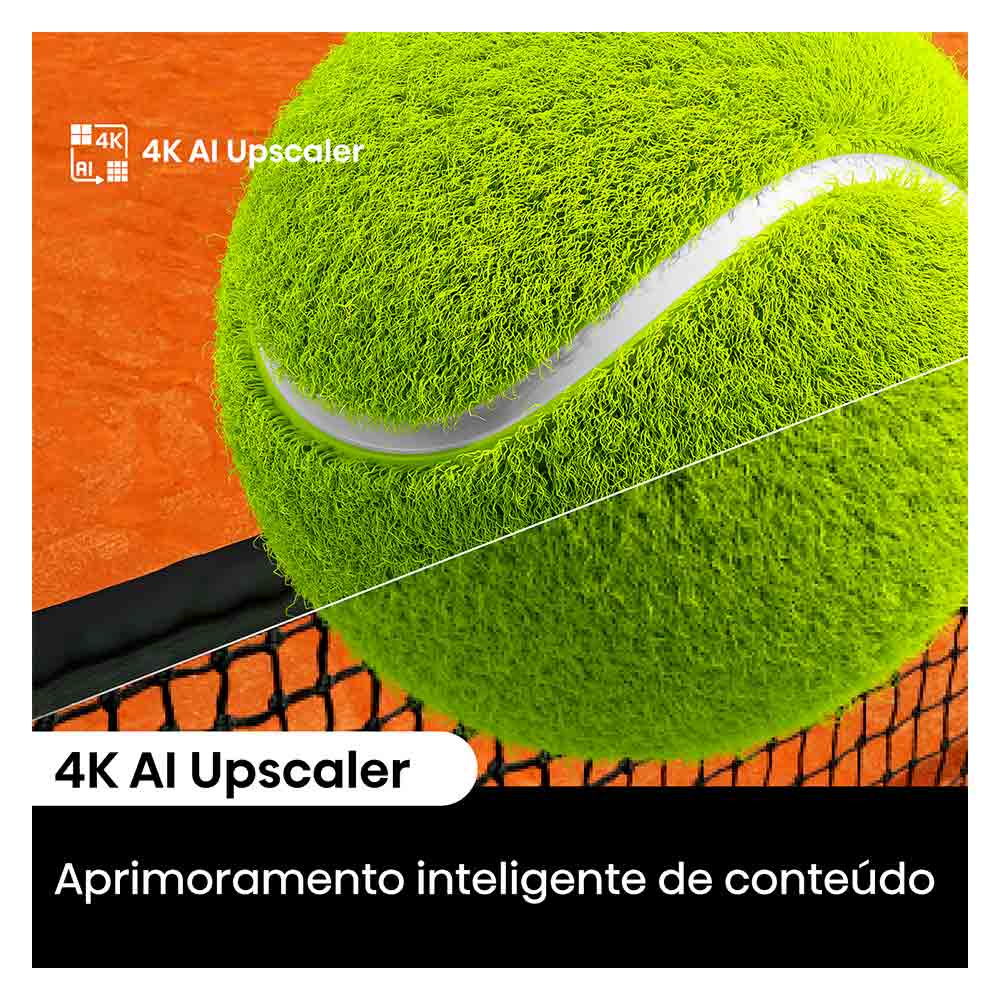 Smart TV Hisense DLED 4K 70" Polegadas 70A51HUV com LED Sleep Timer, Entrada HDMI e Wi-fi