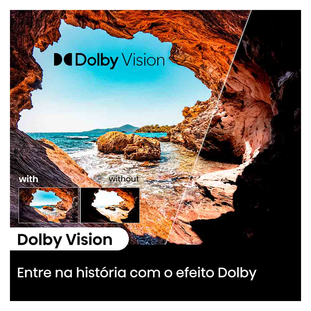 Smart TV Hisense DLED 4K 70" Polegadas 70A51HUV com LED Sleep Timer, Entrada HDMI e Wi-fi