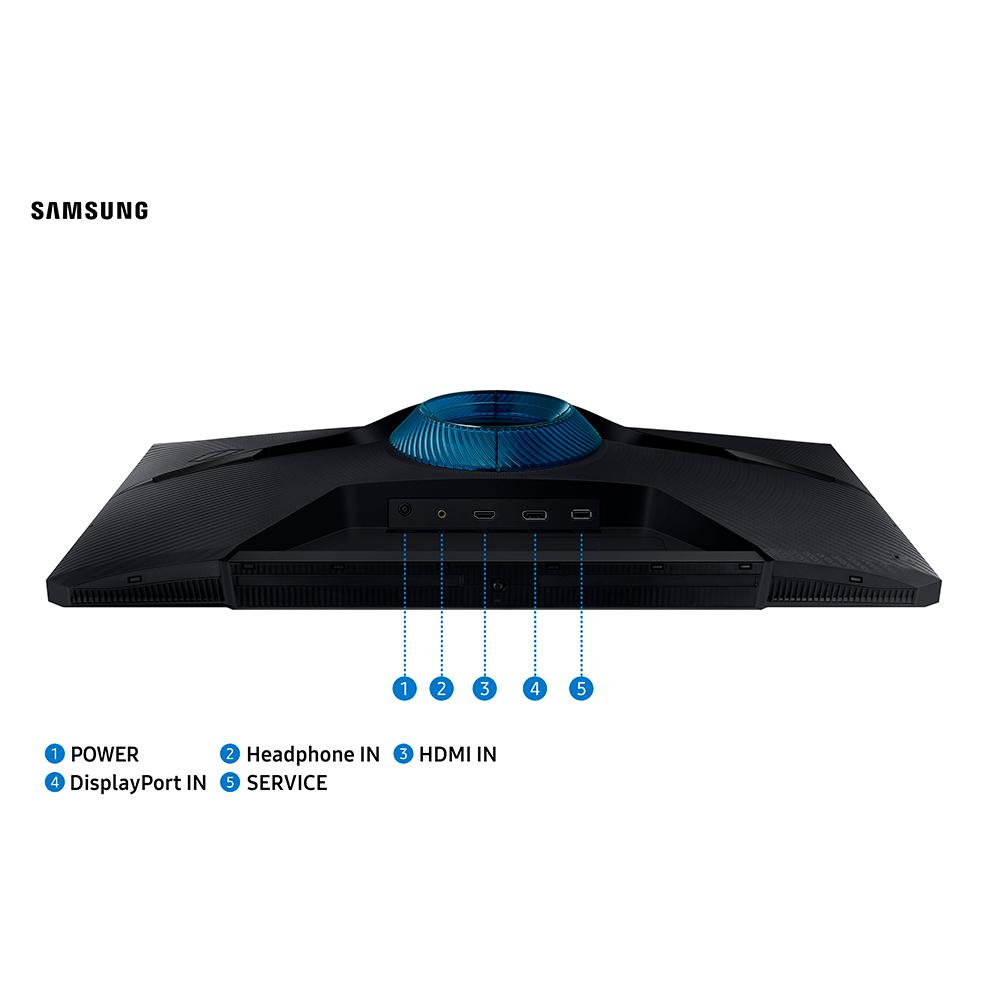 Monitor Gamer Odyssey G3 27" Samsung com 3,000:1(Typ.), FHD, 180Hz, 1 ms - LS27DG300ELXZD