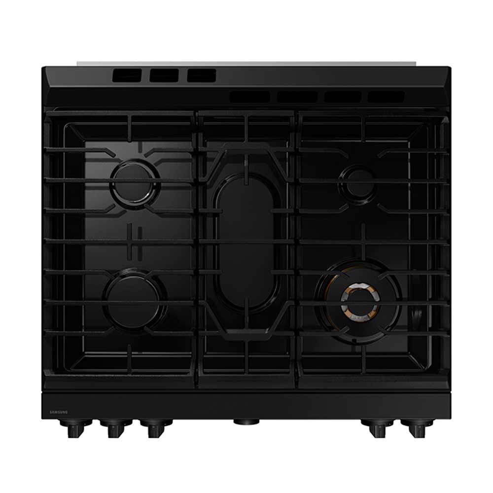 Fogão de Piso Samsung de 05 Bocas Serie 7 com Câmera e Air Fry Inox - NSG6DG87