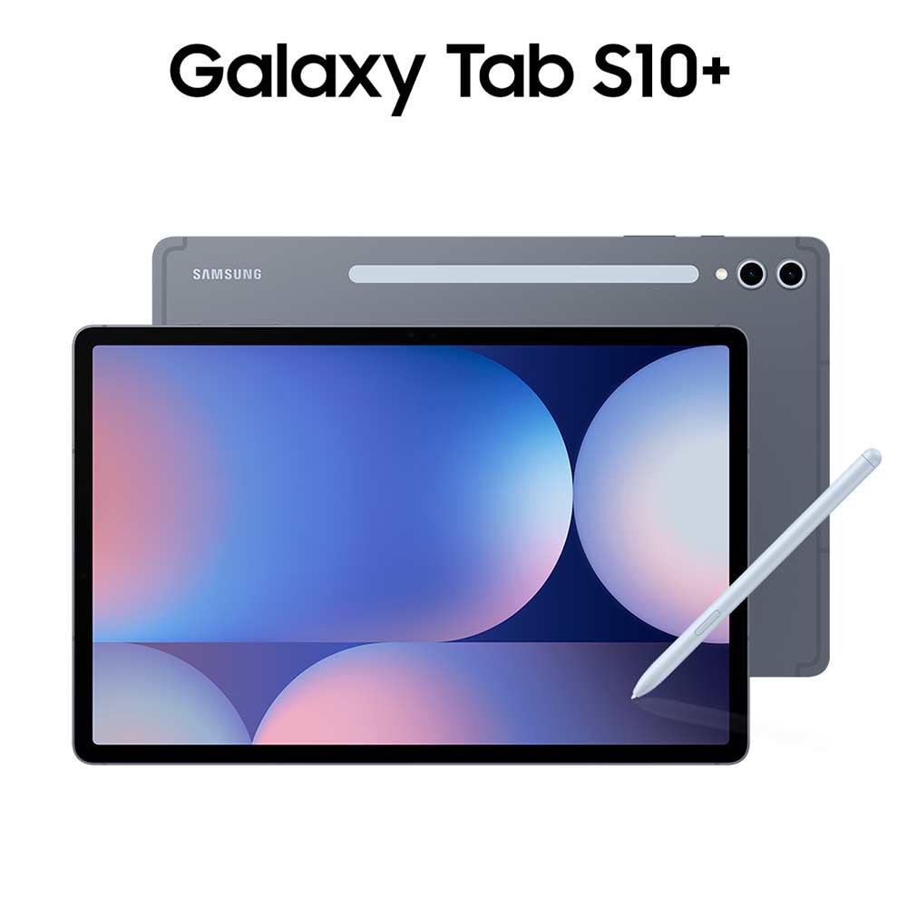 Tablet Samsung Galaxy Tab S10+ Cinza com 12,4", Wi-Fi, Android 14, Processador MediaTek Dimensity 9300 e 512GB