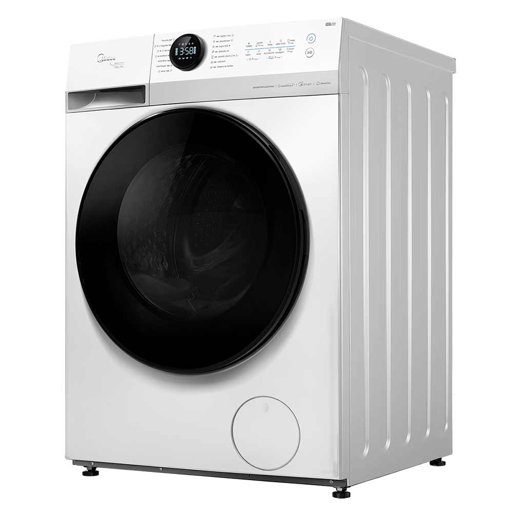 Lava e Seca Midea HealthGuard 13kg/8kg Branca Conectada com Função Turbo - MF200D13