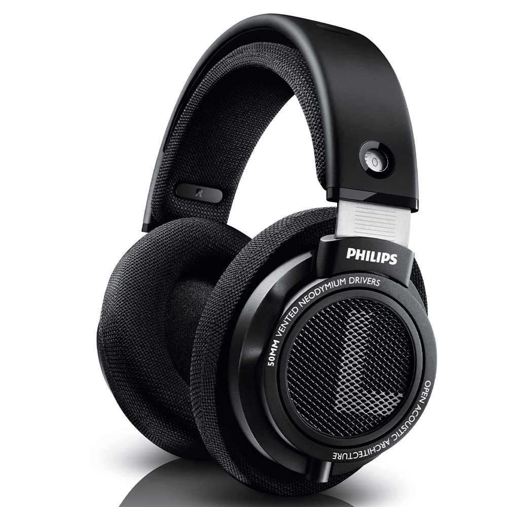 Fone de Ouvido com Fio Philips com alta definição em som Hi-FI estéreo e cabo com 3 metros SHP9500/00